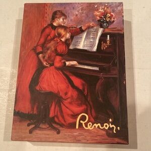 NIB Renoir “The Piano Lesson” Stationery Gift Box set